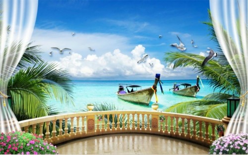 風景の壁紙 自然の風景 自然 カリブ海 海洋 リゾート 休暇 岸 壁紙 Wallpaperkiss