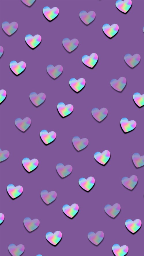 ハートの壁紙 紫の ラベンダー パターン ライラック バイオレット ピンク 心臓 設計 Wallpaperkiss