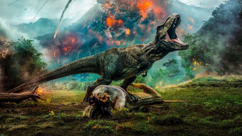 恐竜の壁紙 恐竜 ティラノサウルス ヴェロキラプトル Pcゲーム Cgアートワーク 木 風景 Wallpaperkiss