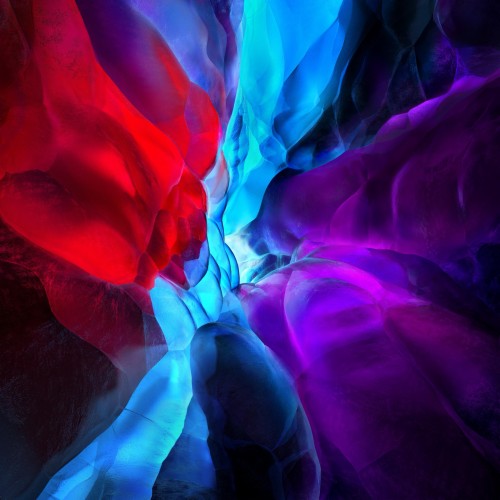 Ipad Pro Wallpaper Water Blue Purple Red Light Geological Phenomenon Sky Colorfulness Fractal Art Electric Blue Wallpaperkiss