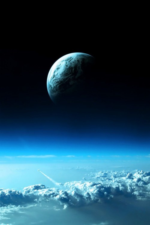 地球の壁紙 雰囲気 宇宙 惑星 天体 空 宇宙 スペース 地球 地平線 月 Wallpaperkiss