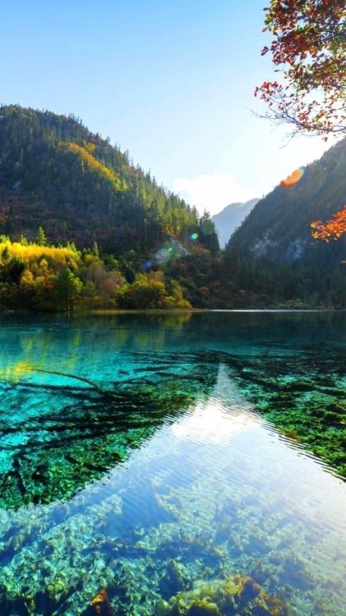 Iphone壁紙フルhd 自然の風景 自然 水域 水資源 川 反射 湖 Wallpaperkiss