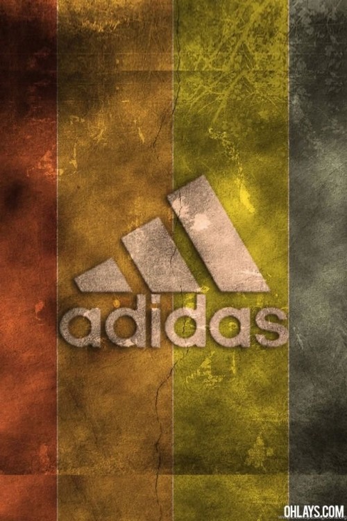 Adidas Wallpaper Text Font Brown Yellow Symbol Triangle Pattern Illustration Graphic Design Number Wallpaperkiss