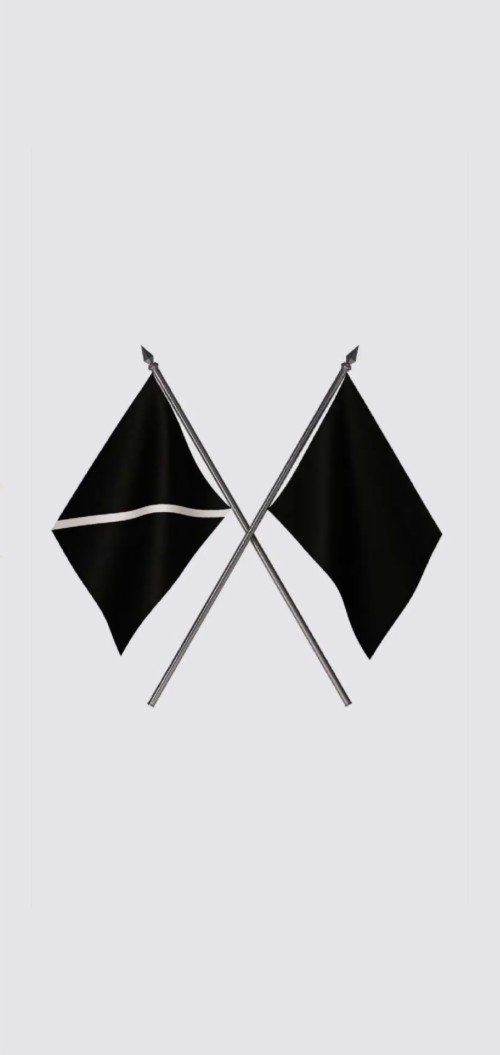 Exo Wallpaper Triangle Flag Logo Illustration Wallpaperkiss
