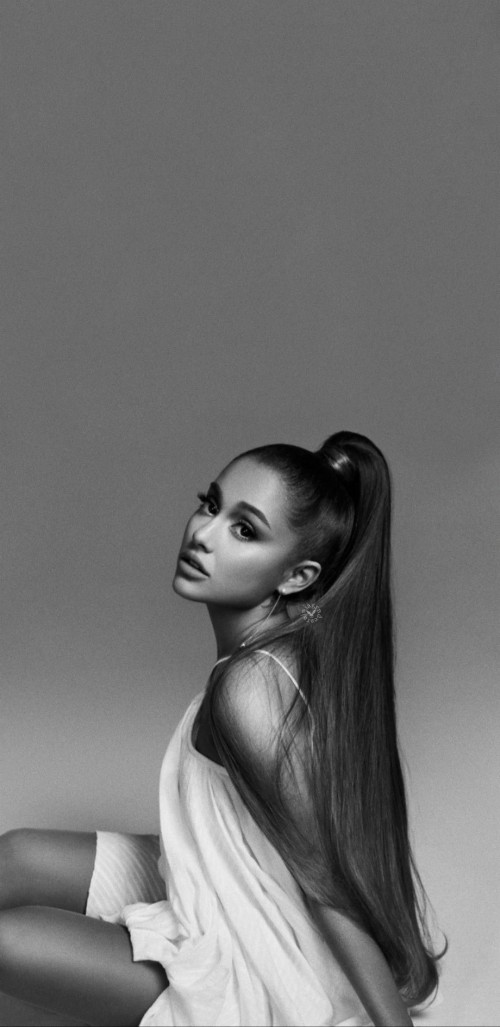 Ariana Grande Tapete Haar Stirn Frisur Rosa Augenbraue Schonheit Lippe Wallpaperkiss