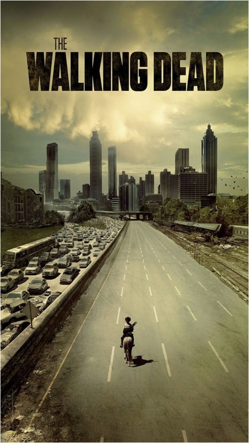 The Walking Dead Wallpaper Poster City Recreation Photography Longboard Skateboarding Road Wallpaperkiss