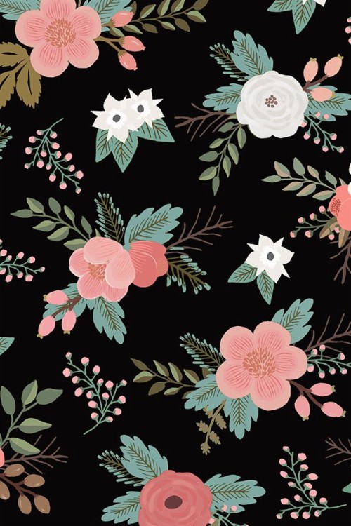 花の背景の壁紙 パターン ピンク 緑 花柄 設計 花 繊維 葉 工場 Wallpaperkiss