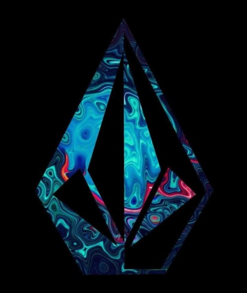 ボルコム壁紙 コバルトブルー アクア エレクトリックブルー 三角形 対称 アート グラフィックデザイン ターコイズ 三角形 Wallpaperkiss