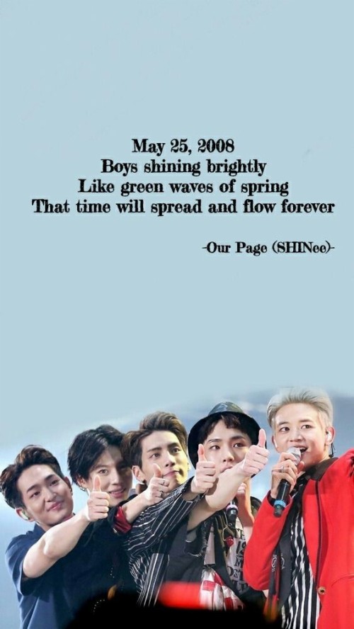 Shinee Wallpaper People Facial Expression Text Friendship Font Human Smile Poster Happy Photo Caption Wallpaperkiss