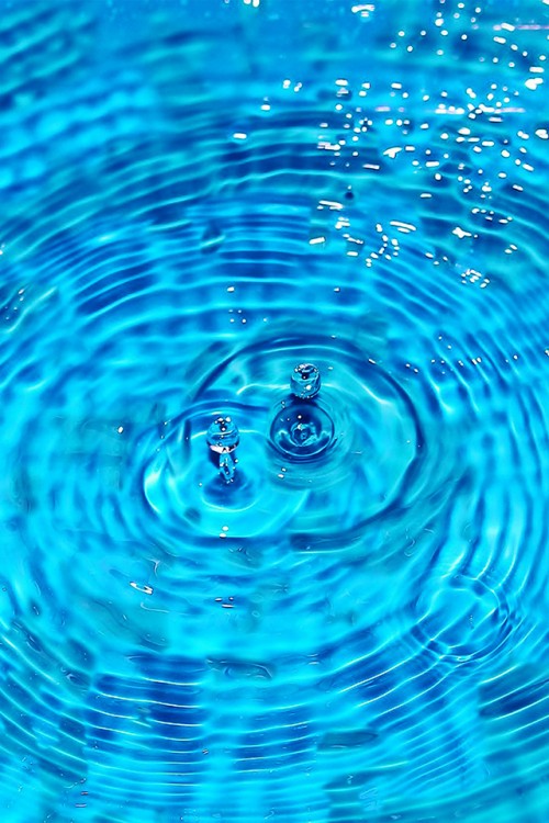 クールな青い壁紙 落とす 水資源 水 青い アクア 液体 ターコイズ 波 海洋 Wallpaperkiss