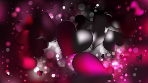 ピンクのハートの壁紙 心臓 ピンク 紫の 赤 バイオレット 愛 パターン バレンタイン デー 設計 Wallpaperkiss