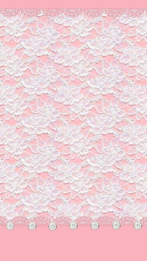 レース壁紙 ピンク 桃 レース パターン 繊維 Wallpaperkiss
