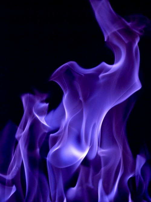 炎の壁紙 紫の バイオレット 青い 水 煙 エレクトリックブルー 火炎 火 Wallpaperkiss