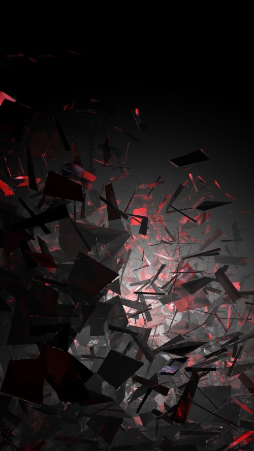 Iphone 3dの壁紙 黒 赤 ピンク 闇 図 設計 フォント グラフィックデザイン ルーム スペース Wallpaperkiss