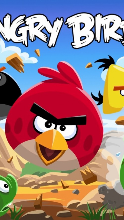 Angry Birds Wallpaper Hd Angry Birds Animated Cartoon Cartoon Video Game Software Software Fictional Character Games Wallpaperkiss