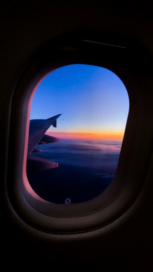 飛行機の壁紙 空 地平線 雰囲気 航空会社 羽 飛行機 窓 写真撮影 旅客機 Wallpaperkiss