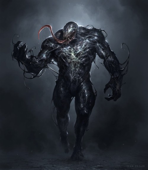 Marvel Venom Wallpaper Fictional Character Fiction Comics Supervillain Superhero Illustration Cg Artwork Wallpaperkiss