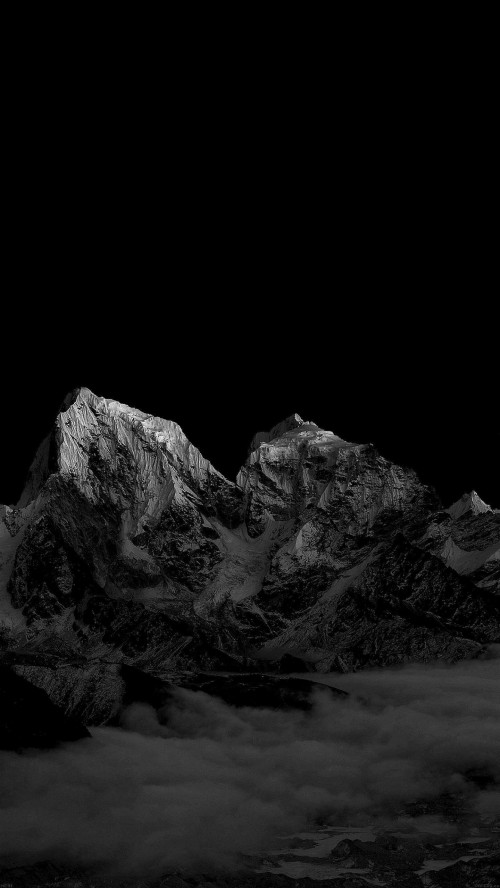暗いiphoneの壁紙 黒 白い 黒と白 モノクロ写真 岩 モノクローム 闇 空 静物写真 写真撮影 Wallpaperkiss