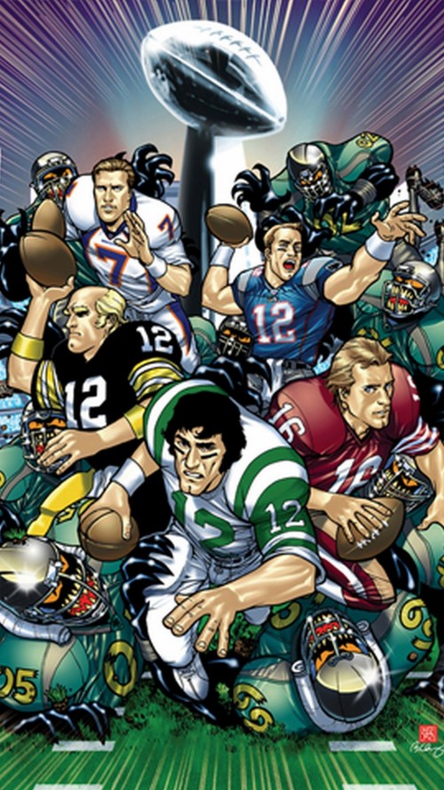 Nflの壁紙 チーム 漫画 フィクション ゲーム アメリカンフットボール プレーヤー 架空の人物 漫画 図 サッカー選手 Wallpaperkiss