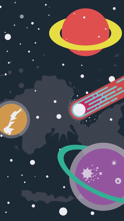 宇宙のiphoneの壁紙 漫画 図 宇宙 天体 スペース 惑星 グラフィックデザイン 星 サークル ゲーム Wallpaperkiss