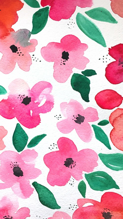 花のiphoneの壁紙 ピンク パターン 花弁 花 設計 工場 繊維 花柄 せっかちな Wallpaperkiss