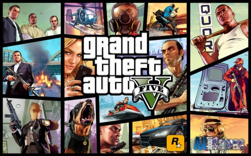 Gta 5 Wallpaper Hd Movie Games Art Collage Fictional Character Photomontage Wallpaperkiss