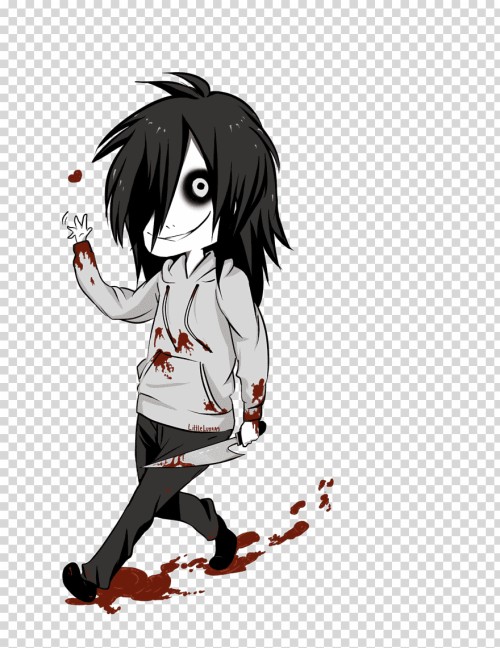 jeff the killer wallpaper,cartoon,anime,illustration,black hair ...