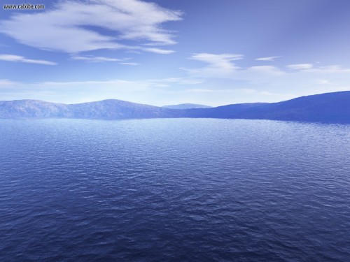 空ライブ壁紙 水域 空 青い 水資源 水 海 湖 地平線 海洋 Wallpaperkiss