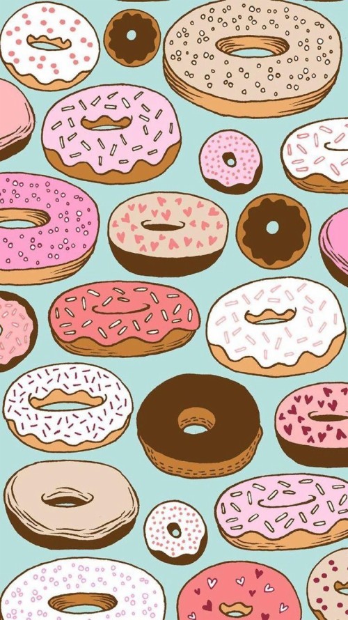 ドーナツの壁紙 ピンク パターン 設計 ドーナツ スナック 焼く クッキー クリップ アート サークル Wallpaperkiss