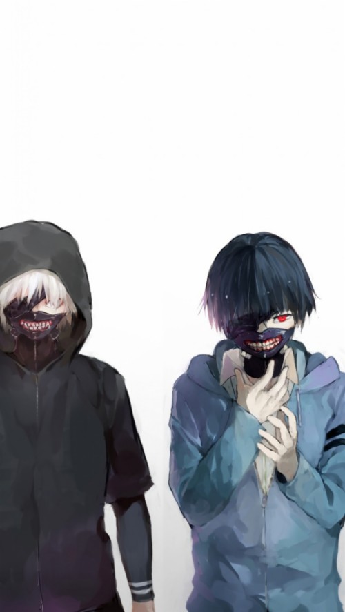 Tokyo Ghoul Iphone Wallpaper Anime Cartoon Fictional Character Cg Artwork Illustration Black Hair Games Style Wallpaperkiss