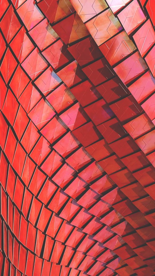 赤いiphoneの壁紙 赤 オレンジ パターン ルーフ ネット れんが ライン 設計 タイル 建築 Wallpaperkiss