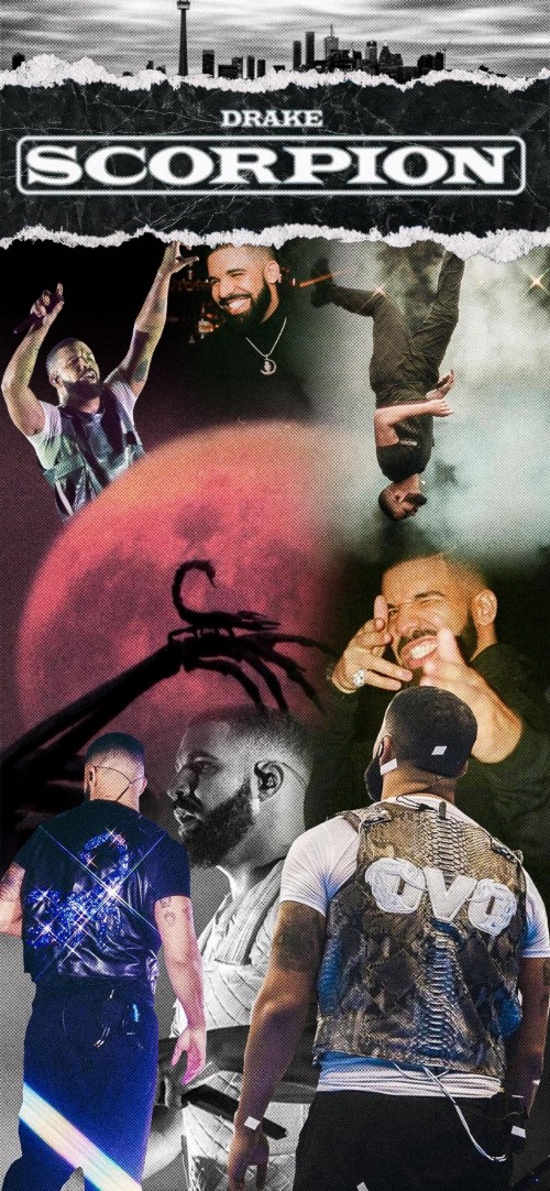 Drake Wallpaper Art Photography Photomontage Collage Thumb 1222595 Wallpaperkiss