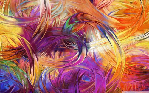 アート壁紙hd 紫の ペインティング アート パターン オレンジ アクリル絵の具 視覚芸術 現代美術 設計 Cgアートワーク Wallpaperkiss