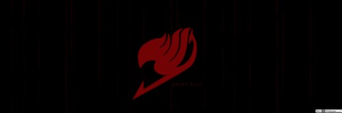Fairy Tail Logo Wallpaper Red Black Maroon Logo Darkness Text Graphic Design Font Light Leaf Wallpaperkiss