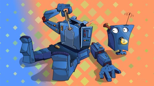 ロボットの壁紙 漫画 図 ロボット アニメーション 設計 機械 架空の人物 技術 メカ フィクション Wallpaperkiss