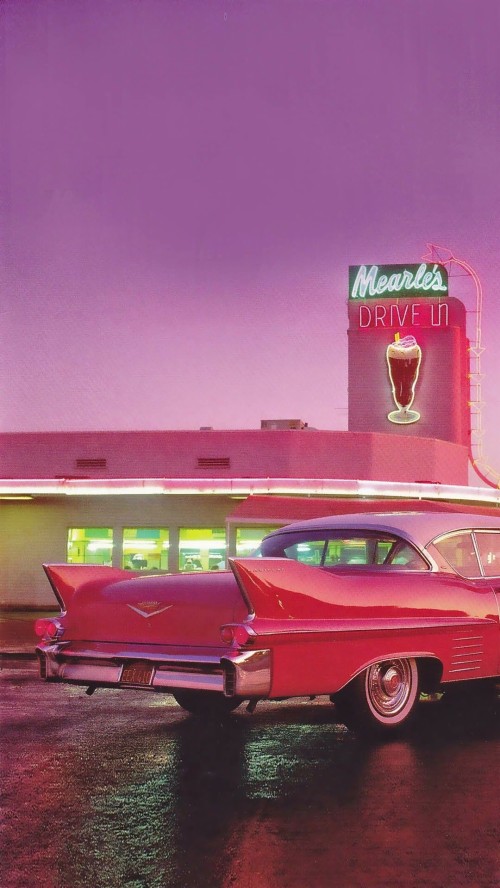 1950年代の壁紙 ピンク 車両 車 高級車 クラシックカー クラシック キャデラック ヴィンテージカー キャデラック Wallpaperkiss