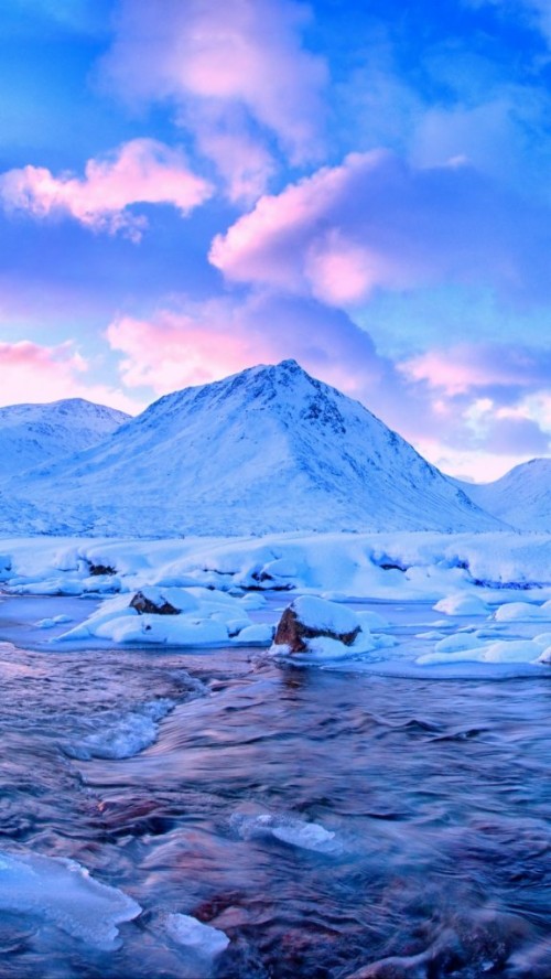 スコットランドの壁紙 自然 自然の風景 空 北極海 北極 海洋 海 水 山 風景 Wallpaperkiss