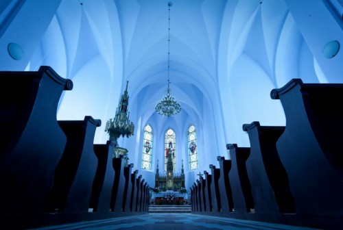 教会の壁紙 青い 写真 空 光 建築 礼拝所 建物 対称 教会 Wallpaperkiss
