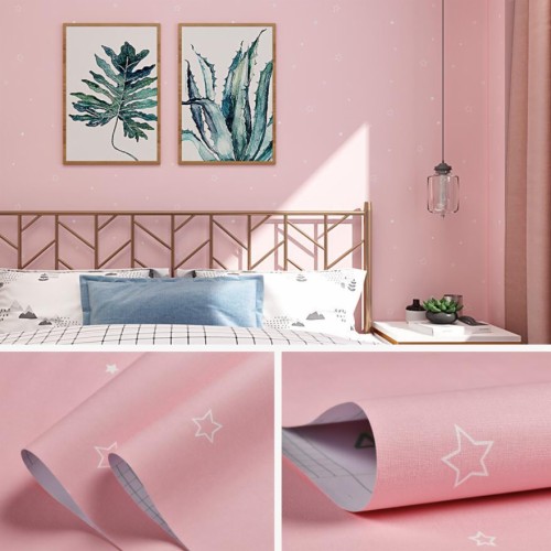 Schwarzer Stern Tapete Rosa Zimmer Wand Mobel Innenarchitektur Blatt Tabelle Pflanze 1284820 Wallpaperkiss