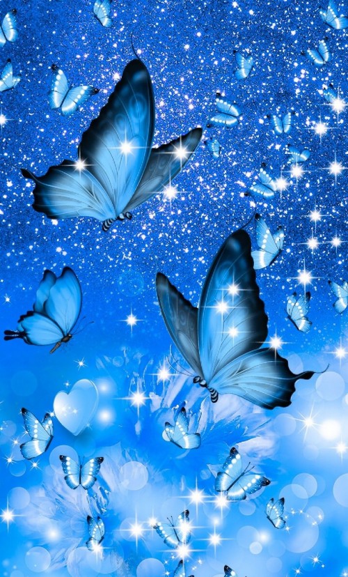 青い蝶の壁紙 青い バタフライ 蛾と蝶 昆虫 空 図 無脊椎動物 工場 Wallpaperkiss
