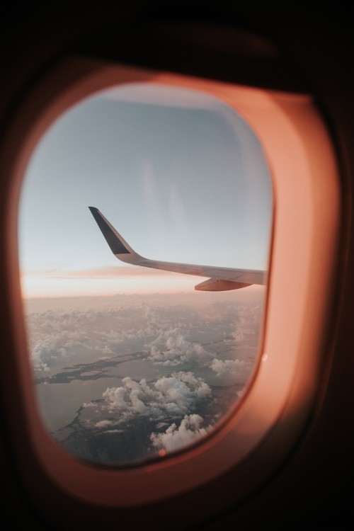 航空壁紙 空 航空会社 窓 地平線 羽 写真撮影 旅客機 飛行機 Wallpaperkiss