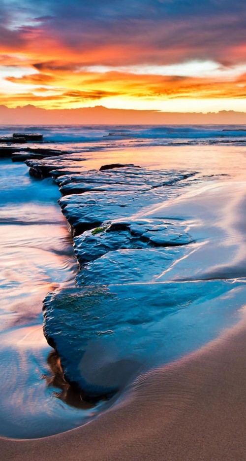海のiphoneの壁紙 波 自然 水 空 海洋 海 岸 風の波 自然の風景 Wallpaperkiss