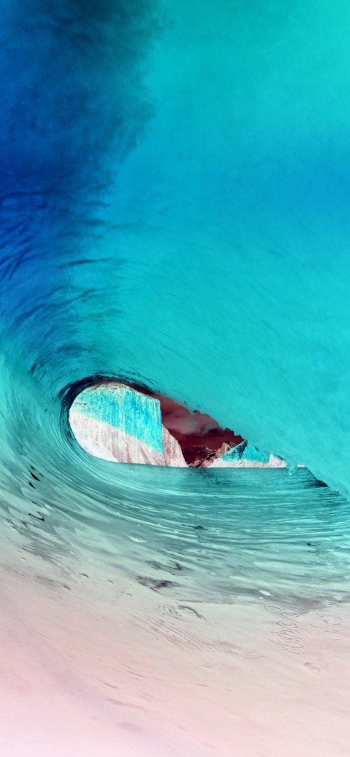 Iphoneの波の壁紙 アクア 青い 水 ターコイズ 波 海洋 海 ターコイズ 風の波 Wallpaperkiss