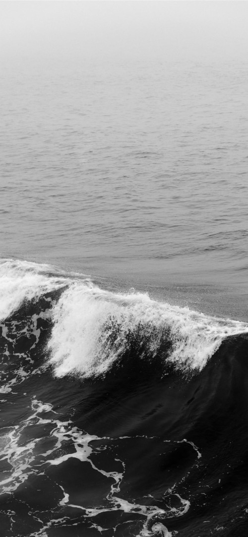 Iphoneの波の壁紙 波 風の波 水 海 海洋 黒と白 写真撮影 地平線 海岸 Wallpaperkiss