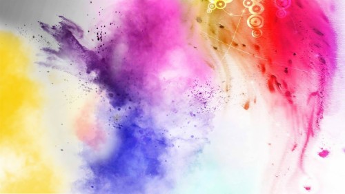 Whatsapp背景壁紙hd 水彩絵の具 紫の バイオレット ピンク 空 カラフル 設計 アート 雰囲気 Wallpaperkiss