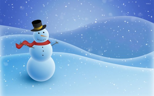 雪だるまの壁紙 雪だるま 雪 冬 空 漫画 クリスマス イブ 雪で遊ぶ 架空の人物 Wallpaperkiss