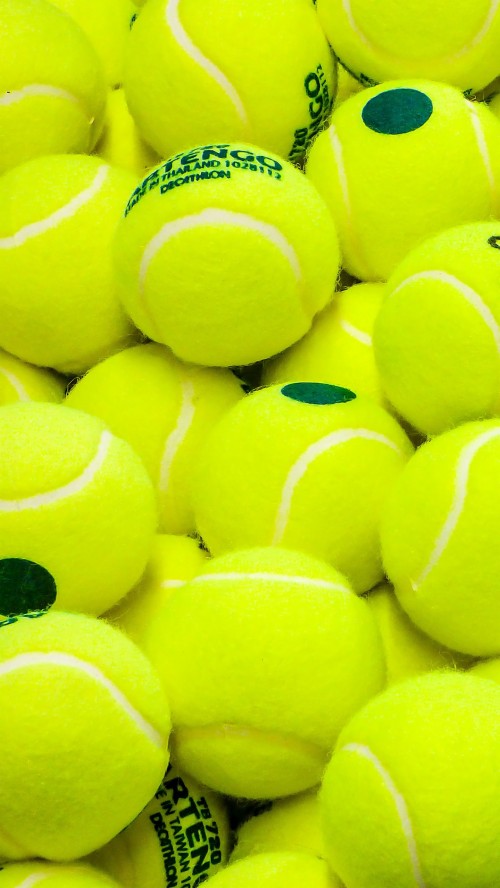 テニスの壁紙 テニスボール 緑 黄 サッカーボール スポーツ用品 テニス Wallpaperkiss