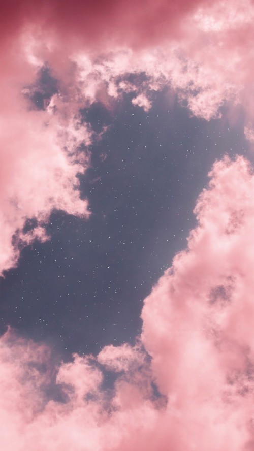 雲iphone壁紙 空 雲 昼間 積雲 緑 青い ピンク 雰囲気 Wallpaperkiss