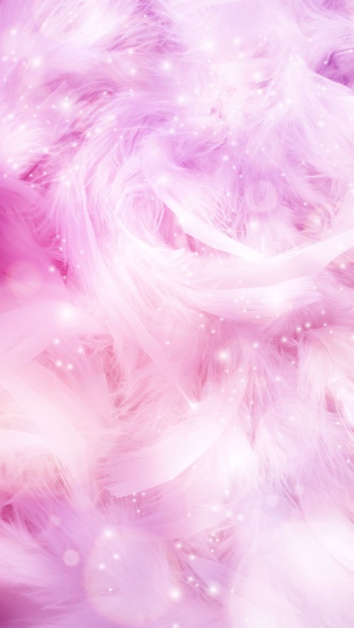キャンディ壁紙 ピンク 紫の バイオレット ライラック 毛皮 綿あめ パターン Wallpaperkiss
