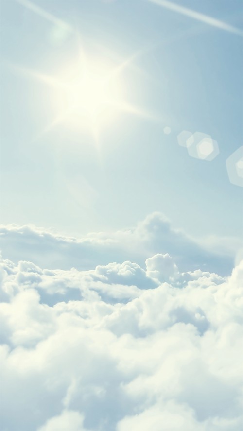 雲iphone壁紙 空 雲 昼間 白い 雰囲気 積雲 日光 穏やかな Wallpaperkiss